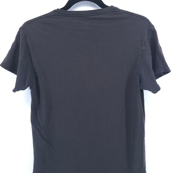 Yellowstone Womens Dutton Ranch Graphic Tee Logo Short Sleeve Dark Gray Small - Picture 7 of 8